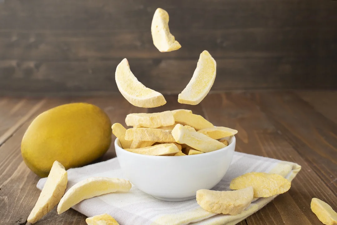 tasty freeze dried mango